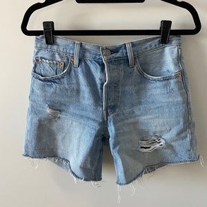 Levis 501 Denim Shorts